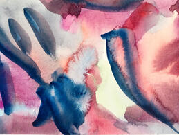 Untitled, 2021, watercolour on paper, 18 x 26 cm Untitled, 2021, watercolour on paper, 18 x 26 cm
