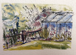 Untitled, 2021, watercolour on paper, 18 x 26 cm
